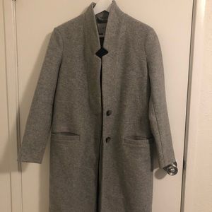 Long grey coat